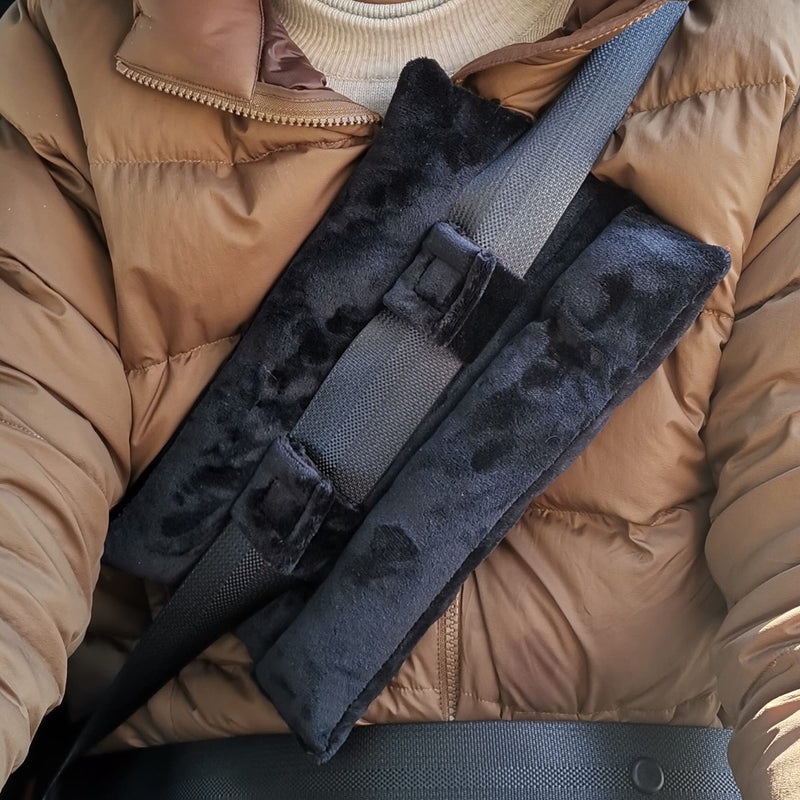 [Australia] - Mastectomy and Hysterectomy Pillow,Masectomy Surgery and Heart Post After Breast Surgery Recovery Gifts Must Haves,Lumpectomy Cushion Pillow,C-Section Chemo Patients Port Seatbelt Pillows(Black) Black 