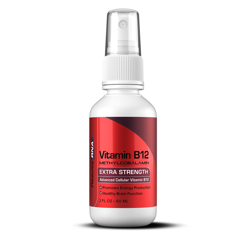 Results RNA - Advanced Cellular Vitamin B12 Methylcobalamin Supports Heart Health, Good Mood, Energy & Brain Function. Enjoy Superior Absorption Vitamin B12 Formula. (2 oz - 30 Servings) 2 Fl Oz (Pack of 1)