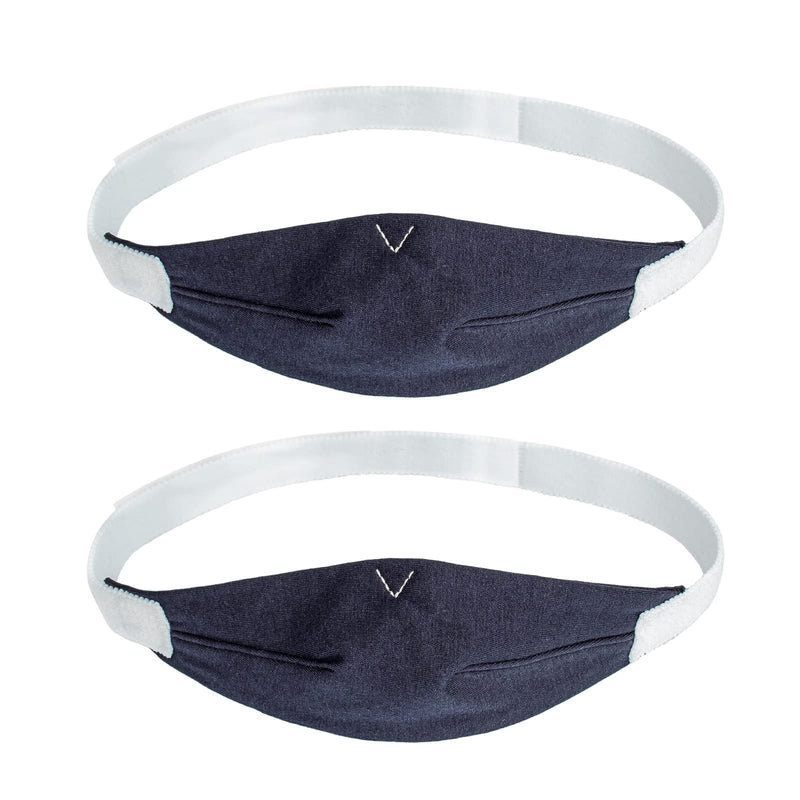 [Australia] - Chin Strap Replace for ResMed, Adjustable Ventilation Chin Strap to Keep Mouth Closed and Reduce Air Loss, Anti Snoring Chin Straps for Men Women (2 Pack) 2 Pack 