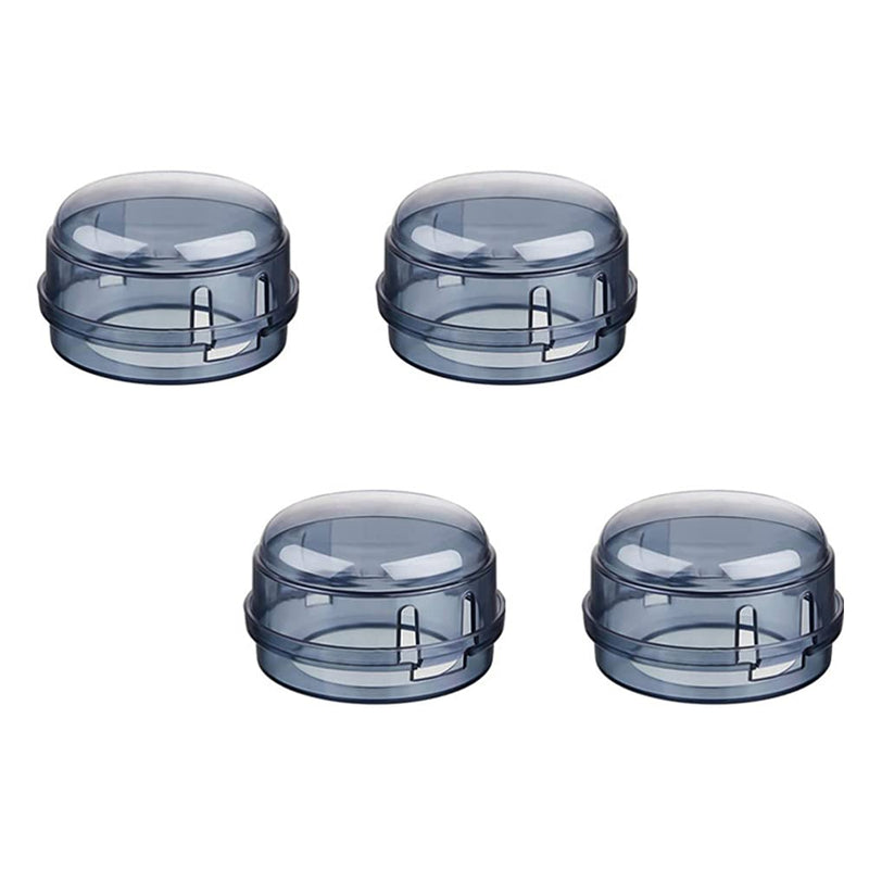 [Australia] - PATKAW 4pcs Stove Knob Covers Child Safety for Electric Stove Top Stove Baby Proof Safety Guards 