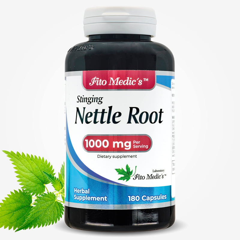 [Australia] - FITO MEDIC'S Lab - Stinging nettle root, 180 capsules - stinging nettle -Pure Extract 1000mg per serving, ortiga. 