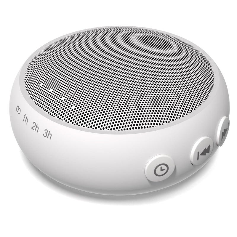[Australia] - Mini Sleep Sound Machine Travel White Noise Machine with 30 Soothing Natural Sounds 36 Volume Control Pink Brown Noise Machine for Baby Kid Adults Noise Maker Powered by AC or USB Sleep Timer 