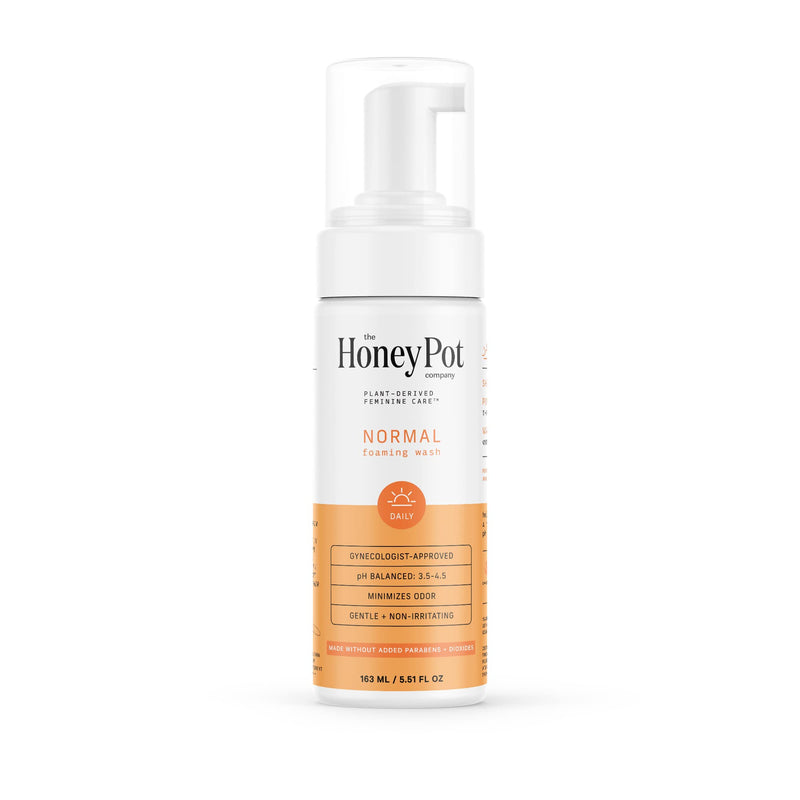 [Australia] - The Honey Pot Company - Feminine Wash - Herbal Infused Feminine Hygiene Wash for Sensitive Skin Types - PH Balanced Plant Based Feminine Products - Normal - 5.51 Fluid Oz. 5.51 Fl Oz (Pack of 1) 