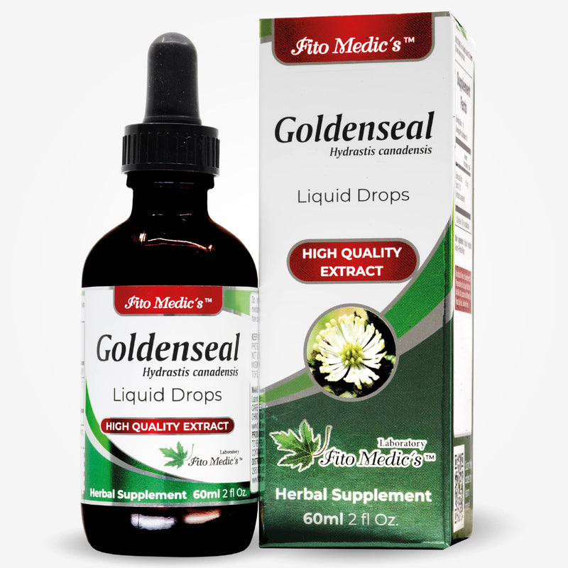 [Australia] - FITO MEDIC'S Lab - Goldenseal, for Respiratory System Support, Ultra high Absorption, pure-goldenseal tincture, Alcohol Free. 