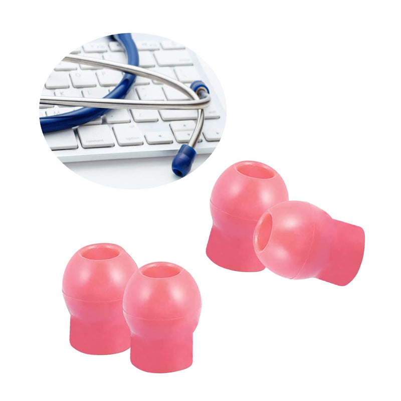 [Australia] - MDF Stethoscope Ear Pieces, Unbeatable Comfort Soft-Sealing Stethoscope Ear Tips Replacement Comptible with MDF Stethoscope Spare Parts Earplugs Accessories (Pink) Pink 