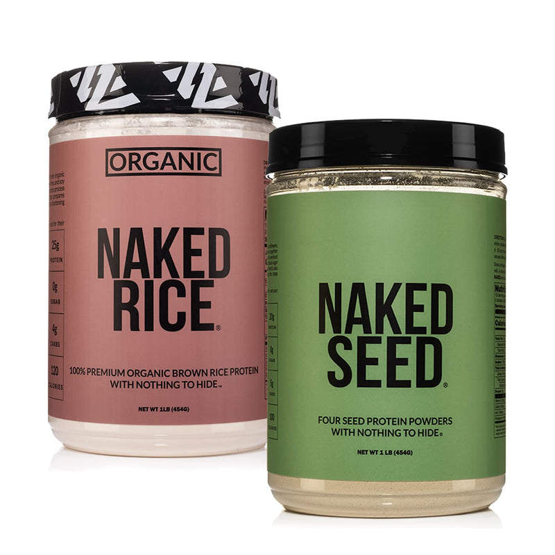 [Australia] - NAKED Vegan Protein Bundle Seed and 1LB Rice 