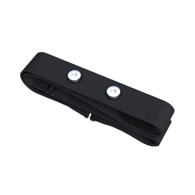 [Australia] - FITCENT Heart Rate Monitor Chest Replacement Strap Compatible with Polar H10 H9 H7, Adjustable Soft HR Belt Work for Polar Heart Rate Sensor Black 