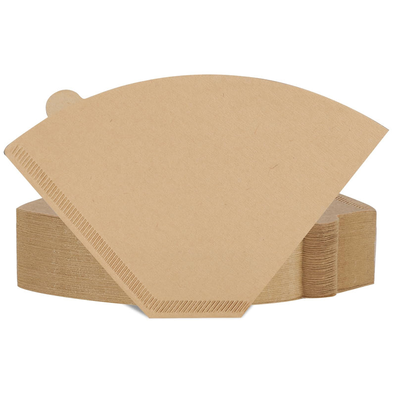 [Australia] - 160 Count #4 Cone Coffee Filters 8-12 Cup Disposable Coffee Filters 4 Cone Paper Unbleached Natural Number 4 Filters Paper Compatible with Ninja Coffee Filter, Drip and Pour Over Coffee Maker 160 