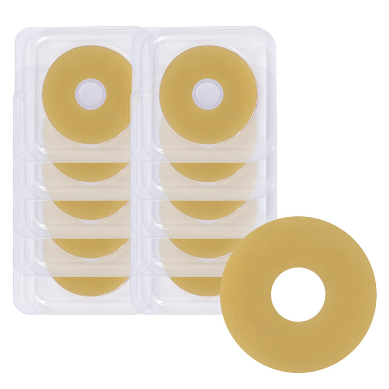 [Australia] - 10Pcs 2mm Ostomy Barrier Rings, Moldable Ostomy Rings, Hydrocolloid Skin Extender Rings for Colostomy Bags,Sting-Free Ostomy Supplies 