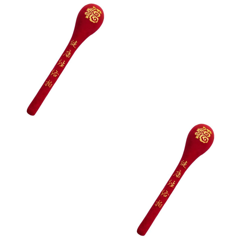 Healifty 2Pcs Body Hammer Massage Hammer Pat Stick Handheld Massage Hammer Pat Stick Fatigue