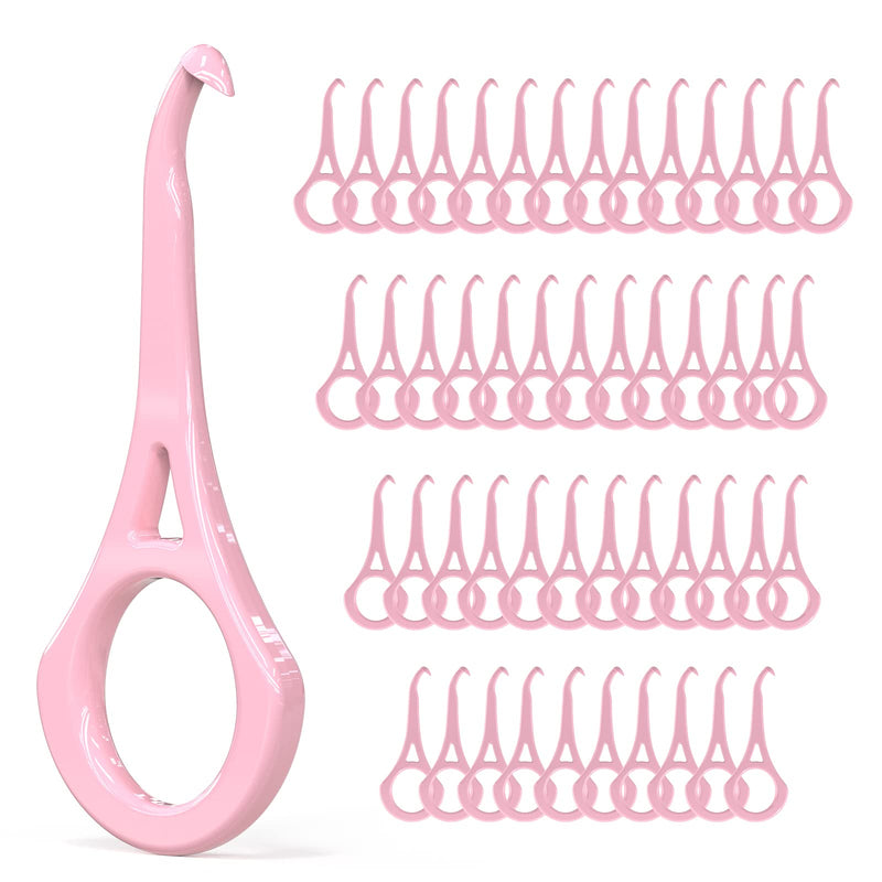[Australia] - ARGOMAX - Aligner Removal Tool, 50 Retainer Remover Tool, Invisible Braces Removal Tools, Suitable for Removing Braces, Trays, Retainers, Dentures and Aligners(Pink). Medium size 50pcs Pink 