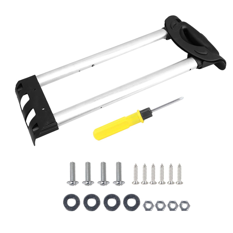 SHANOER Luggage Suitcase R003# Repair Kit w/ 37.79" Telescopic Handle & Grey Cup Holder & Screw & Screwdriver