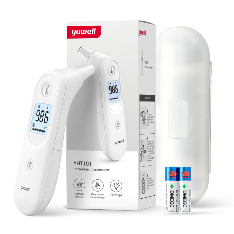 [Australia] - yuwell Thermometer, Digital Ear Thermometer for Adults, Babies, Toddlers and Kids – Fast, Gentle, and Accurate… YHT101 