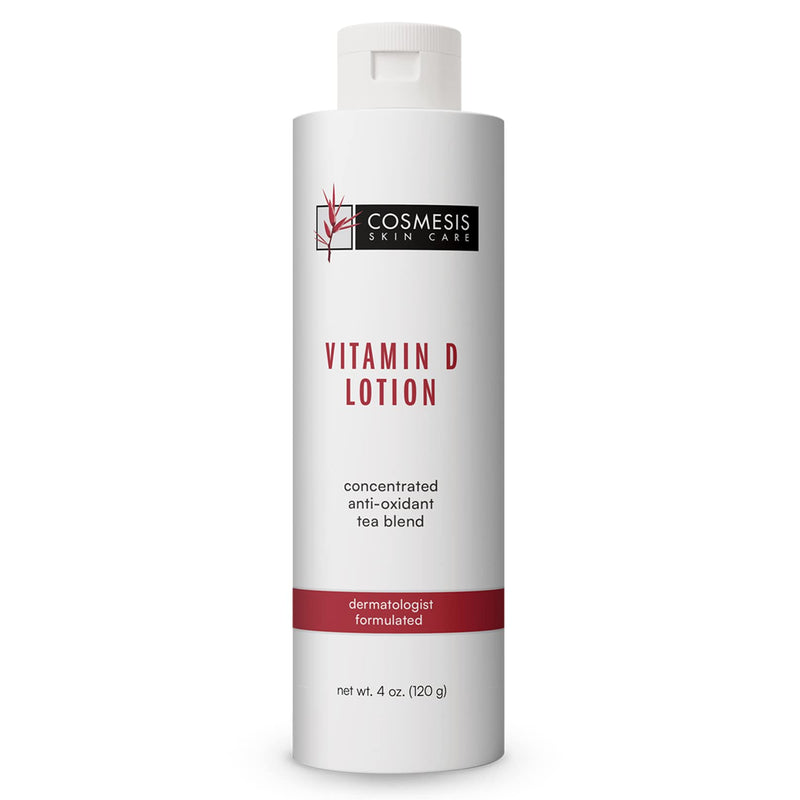 Vitamin D Lotion, Ultra-Moisturizing for Dry Skin, 4 oz, Cosmesis | Helps minimize the look of rough patches and restore a natural-looking, smooth appearance.