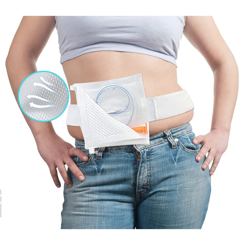 [Australia] - G Tube Belt Feeding Tube Holder Peritoneal Dialysis Pd Belts Feeding Tube Supplies Peg J Tube Cover Catheter Accessories Gastrostomy Medical Abdominal Pad for Men Women Mesh Breathable 