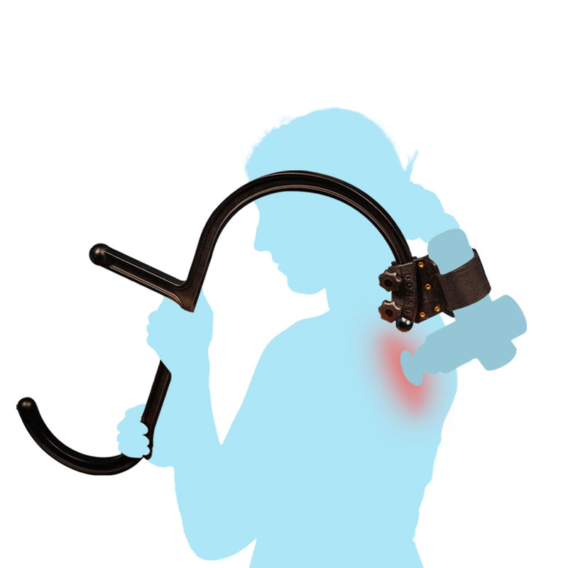 [Australia] - Dorso Bundle (Includes Mount and Cane) for Use with Percussion Massage Guns to Extend Reach 