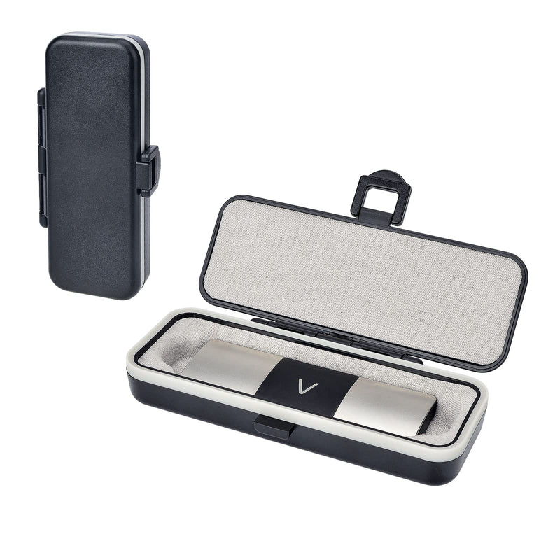 [Australia] - iGuerburn Protective Case for AliveCor KardiaMobile 6-Lead Personal EKG, Heart Monitor Case for Kardia Mobile 6L ECG (NOT for KardiaMobile 1L!) Black - KardiaMobile 6L 