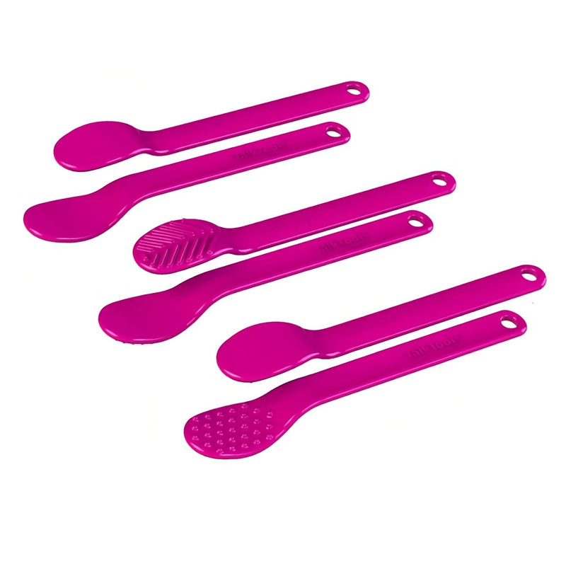 [Australia] - TalkTools® Magenta Flatty™ - Encourages lip closure | Increased oral-sensory stimulation to The lips & tongue | FDA compliant, Latex, Lead, BPA, & Phthalates free (Set of 3) Set of 3 