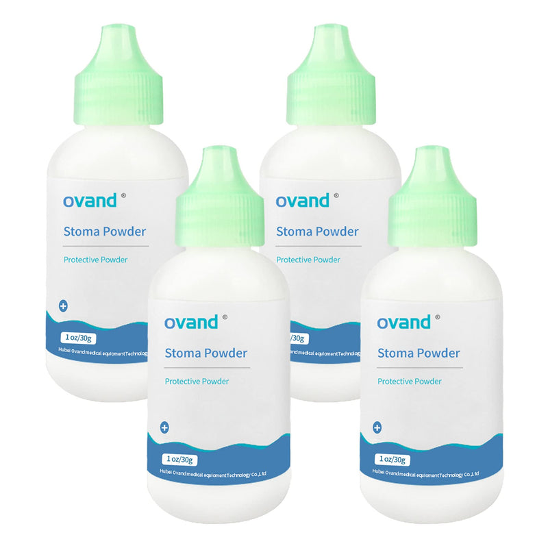 [Australia] - 30g Stoma Powder, Ostomy Skin Care Powder, Protects Skin Keep Dry Ostomy Powder Stoma Powder（4 Boxes） 