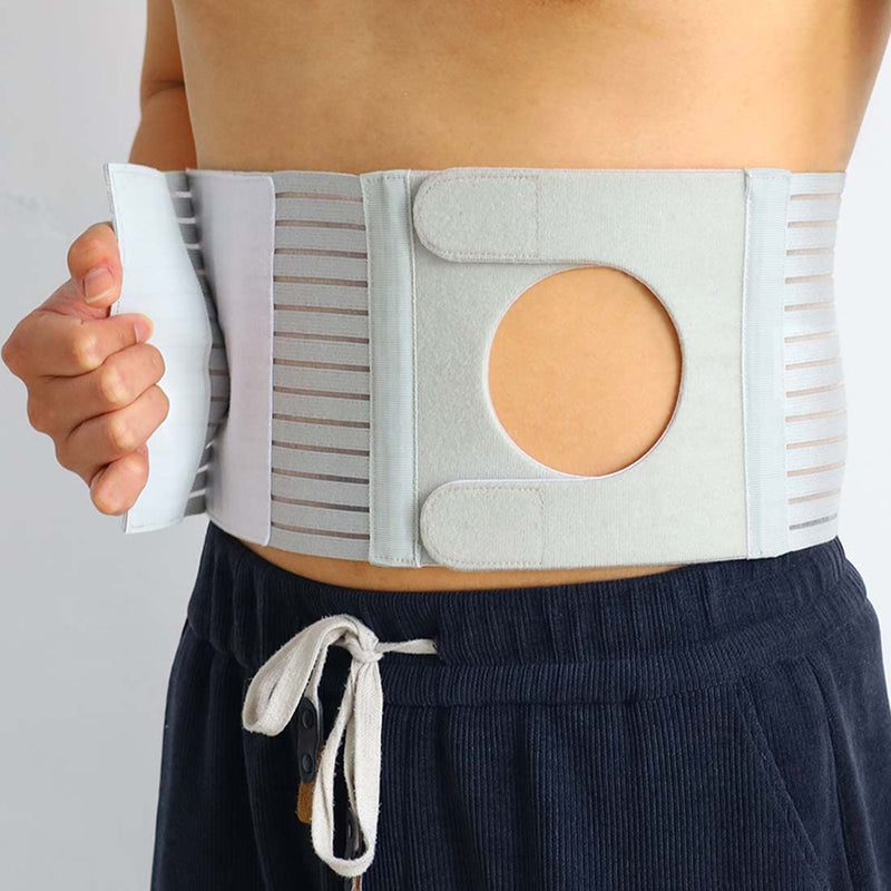 [Australia] - Ostomy Belt, Adjustable Stoma Support Belt Portable Ileostomy Colostomy Belt,Universal Ostomy Belt Helps Protection Ostomy Bag Medium 
