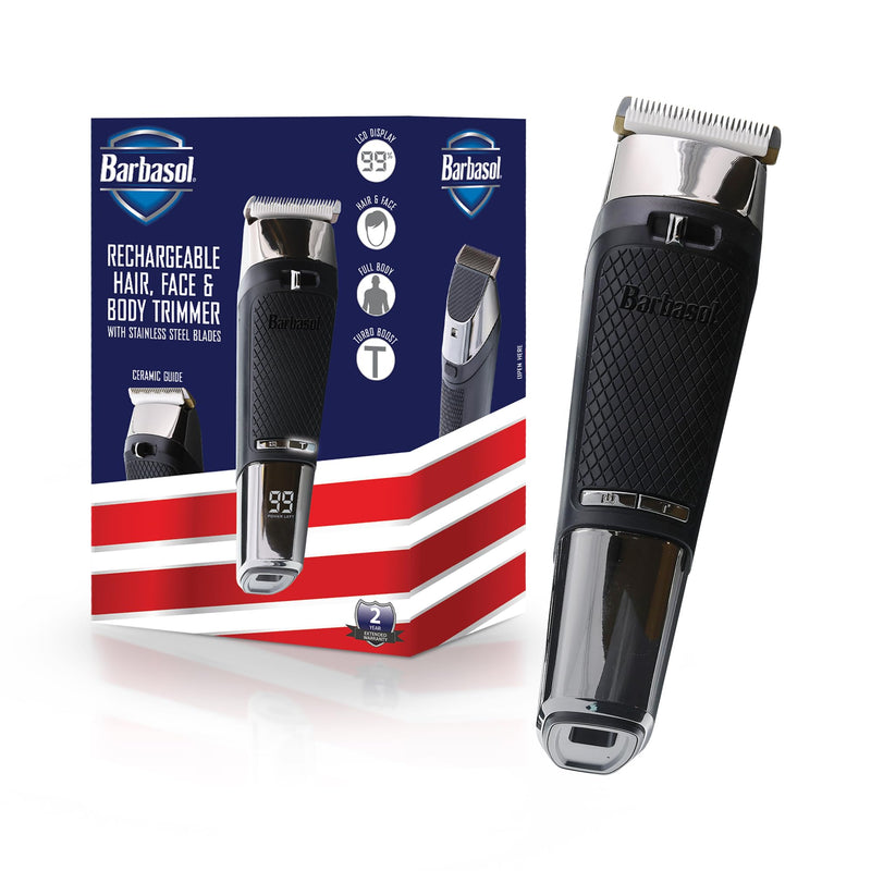 [Australia] - Barbasol Hair Face and Body Trimmer Hair-Face and Body Trimmer, Xtreme Easy Use 