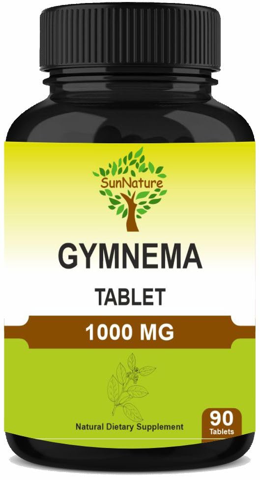 [Australia] - Gymnema Tablets 90 Tablets, 1000 mg | 45 Days Supply | Gurmar | Gymnema Sylvestre Supplements | Vegan 