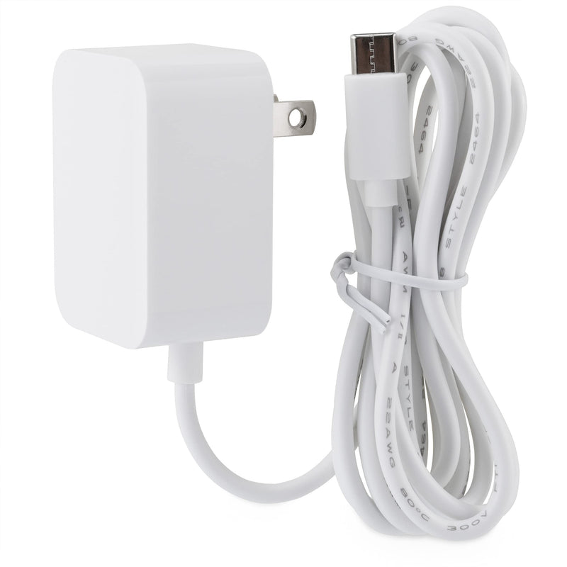 [Australia] - LEFXMOPHY Charger for VAVA Baby Monitor Handheld Screen Parent Unit 5V Power Cord UL Aadpter with 5ft White Cable (Not for Cam) 