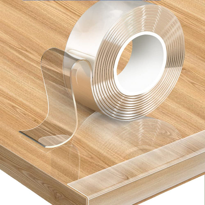 [Australia] - Baby Proofing Edge Protector for Kid Clear Edge Protector Strip Safety Corner Guards Child Proof Corner Bumper for Furniture 1.2in x 9.84ft 1.2" x 9.84'(thk: 1mm) 