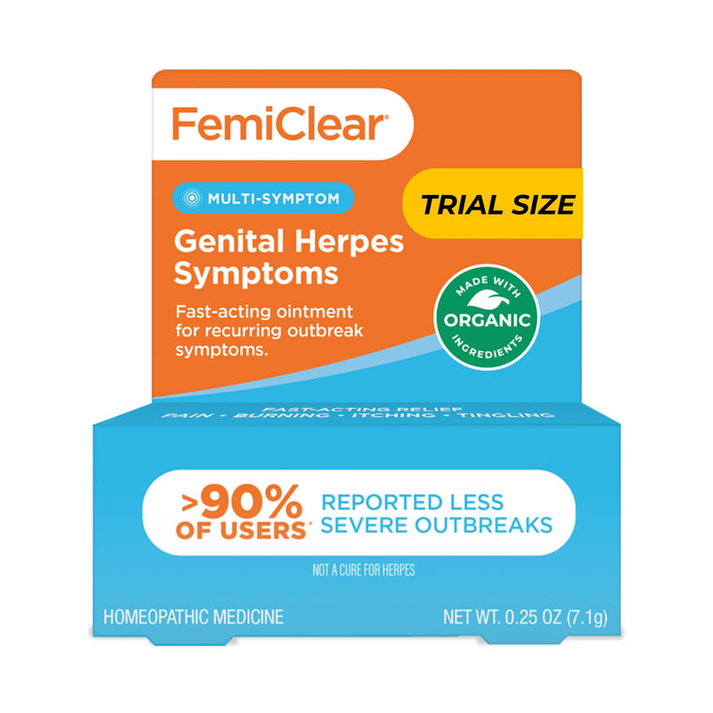 [Australia] - FemiClear, Multi-Symptom Relief - Formulated with All-Natural and Organic Ingredients - 0.25 Ounce Tube 