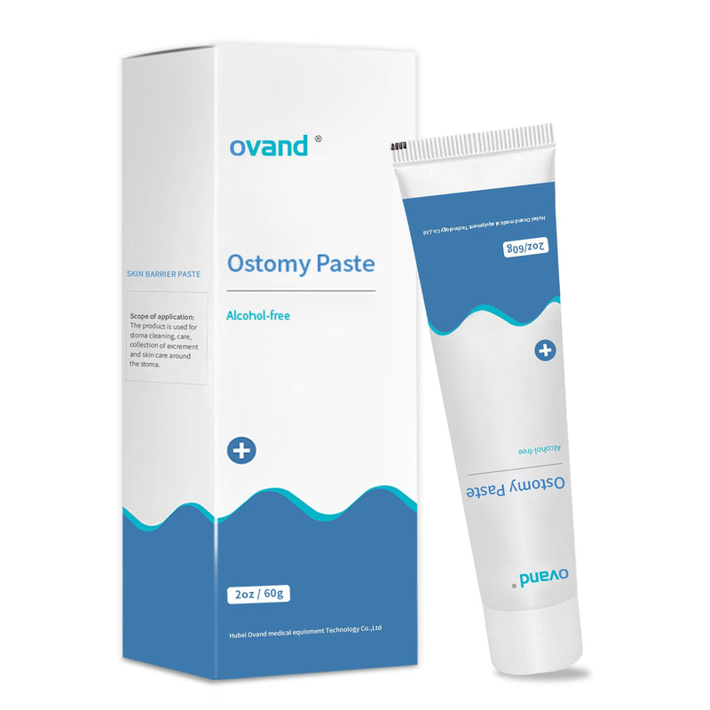 [Australia] - Ostomy Paste, Alcohol-Free Skin Barrier Ostomy Paste, Stoma Care Supplies Osotmy Supplies Accessories,Ostomy Bag Protect Skin Barrier Adhesive & Filler-2.1 Ounce Tube 