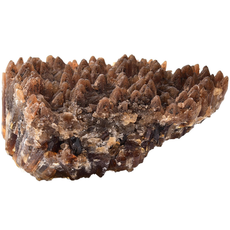 JIC Gem Natural Amber Calcite Healing Crystal Cluster Geode Raw Irregular Mineral Gemstone Large Home Decor 1.1-1.54 Lbs 1.10-1.54 Pound