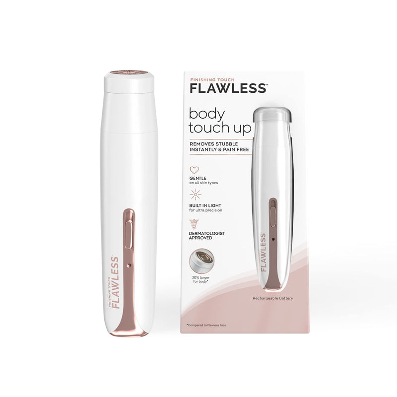 [Australia] - Finishing Touch Flawless Body Touch Up, Electric Razor for Women, Closest Shave for Stubble, Body Hair Removal 