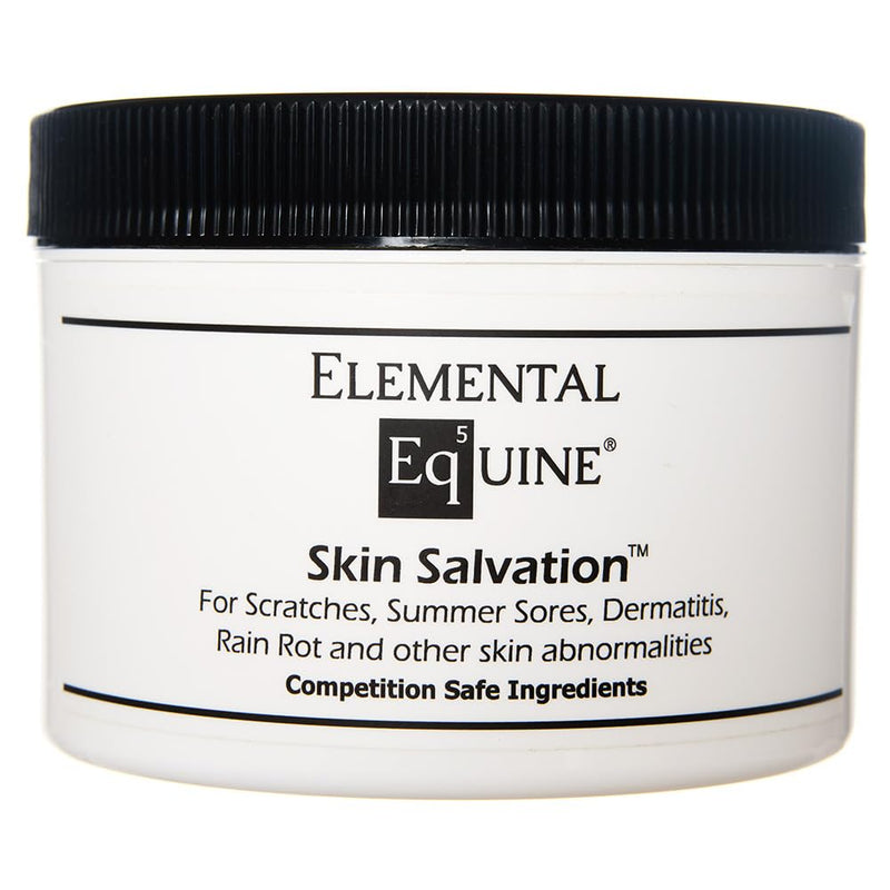 Elemental Equine Skin Salvation 8oz for Horses - Combats Scratches, Summer Sores, Dermatitis, Summer Crud and Similar Skin Issues in Horses - PawsPlanet Australia