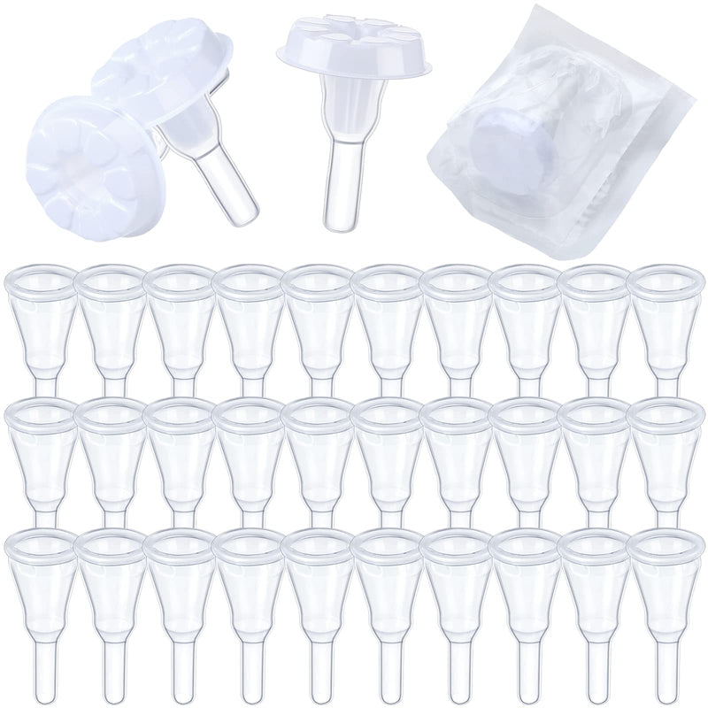 [Australia] - 30 Pieces Condom External Catheters External Male Catheters Condom Catheters for Men Medium, Self Adhering Style (29 mm) 29 mm 