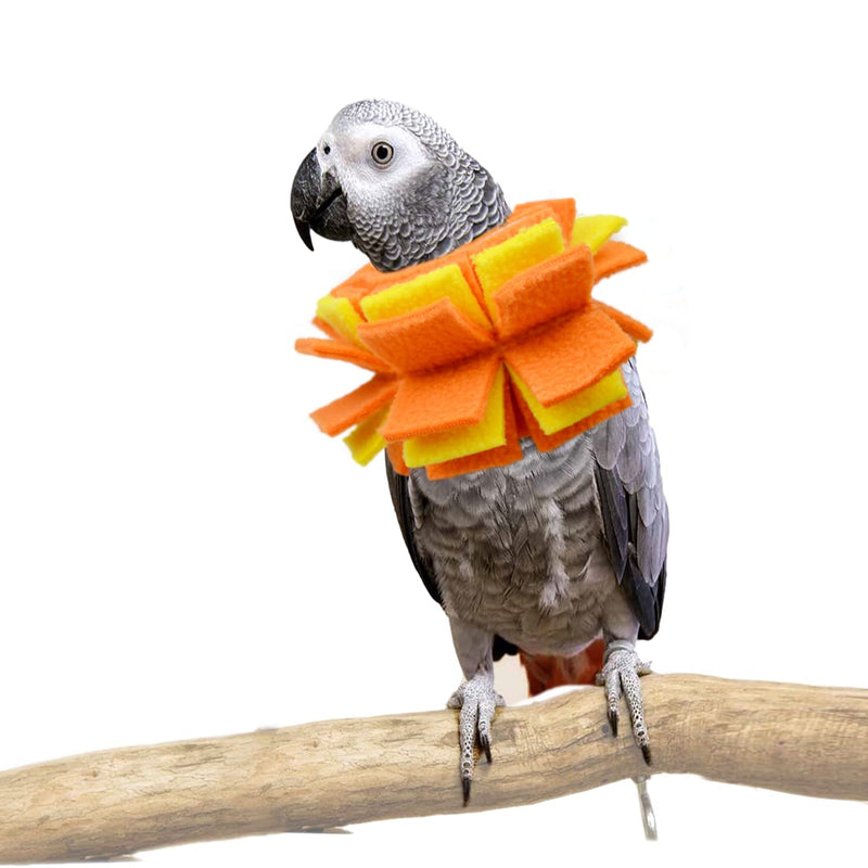Neck Collar for African Grey Parrots Feather Plucking Bird Anti Bite Collar Neck Shield - PawsPlanet Australia