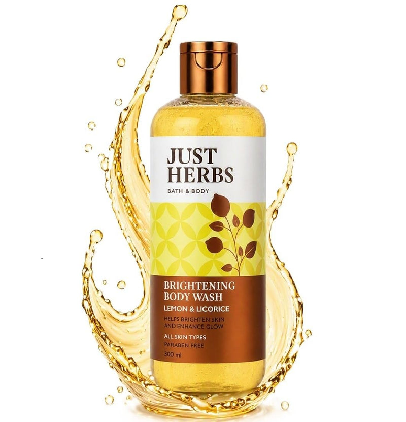 Just Herbs Lime and Liquorice Vitamin C Brightening Body Wash