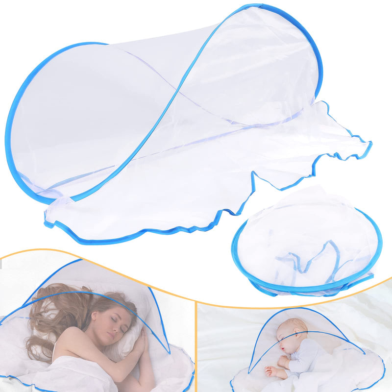 [Australia] - Portable Mosquito Net Tent, Folding Mosquito Head Net, Pop Up Mosquito Tent Netting for Bedding Camping Traveling Patio (1 Pack, Large) 1 Pack 
