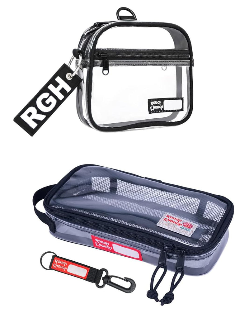 Rough Enough TSA Approved Toiletry Bag for Traveling Bundle Set