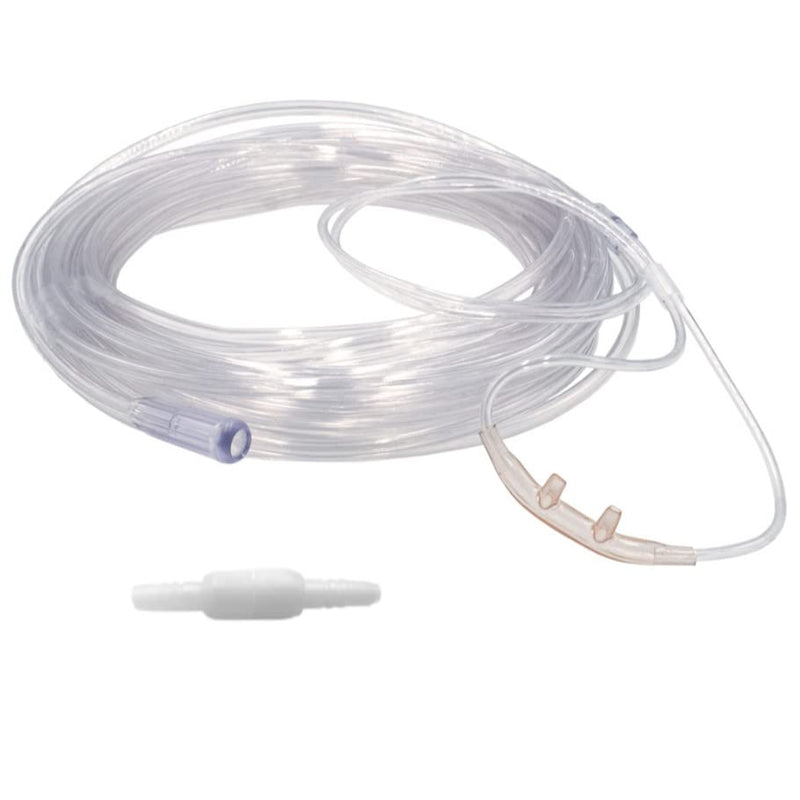 [Australia] - 2pk 50Ft Salter-Style Soft Adult Oxygen Cannula with Swivel Connectors Clear SL_50Ft 