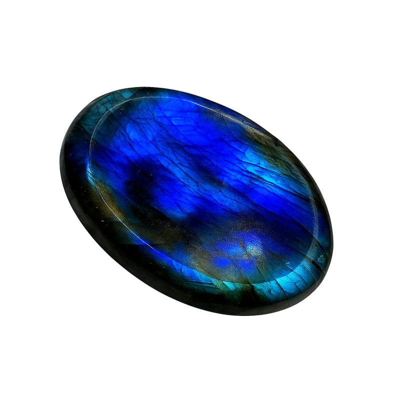 [Australia] - Labradorite Worry Stones ‚Äì Crystal Thumb Worry Stone for Anxiety, Stress ‚Äì Relaxing and Soothing Balance Stones for Meditation, Stress Relief ‚Äì Healing Stones and Crystals for Men and Women Labradorite 