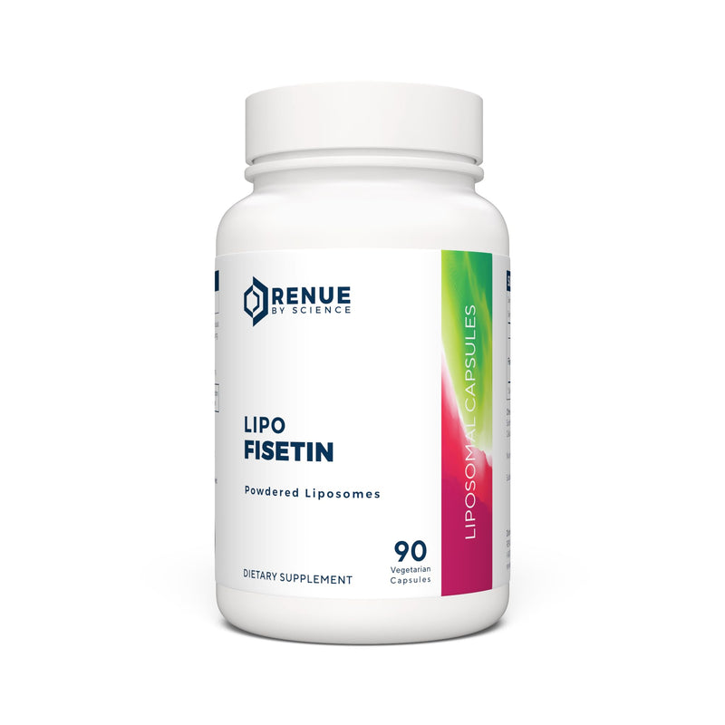 [Australia] - Fisetin | 90 Liposomal Fisetin Supplements - 150mg Fisetin per Serving | Senolytic Supplements | Bioavailable Formula for Increased Absorption | Non-GMO & Made in The USA 
