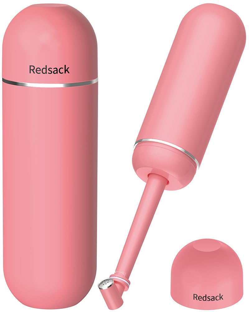 [Australia] - Portable Bidet for Postpartum/Perineal Care,Manual Handheld Peri Bottle for Feminine Hygiene & Travel, 380ml Leakproof,BPA-Free Sprayer for Men/Women/Baby (Pink, General) Pink 
