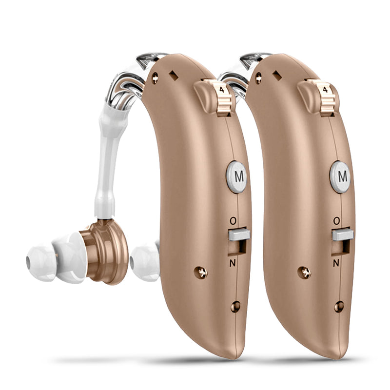 [Australia] - High-Performance Hearing Amplifiers for Seniors Severe Hearing Loss, (Pair) Rechargeable Hearing Amplifiers , Comfort Design Hearing Aid, Hearing Amplifiers for Seniors Rechargeable with Noise Cancelling, PSAP Hearing Amplifier to Aid and Assist Hearin... 