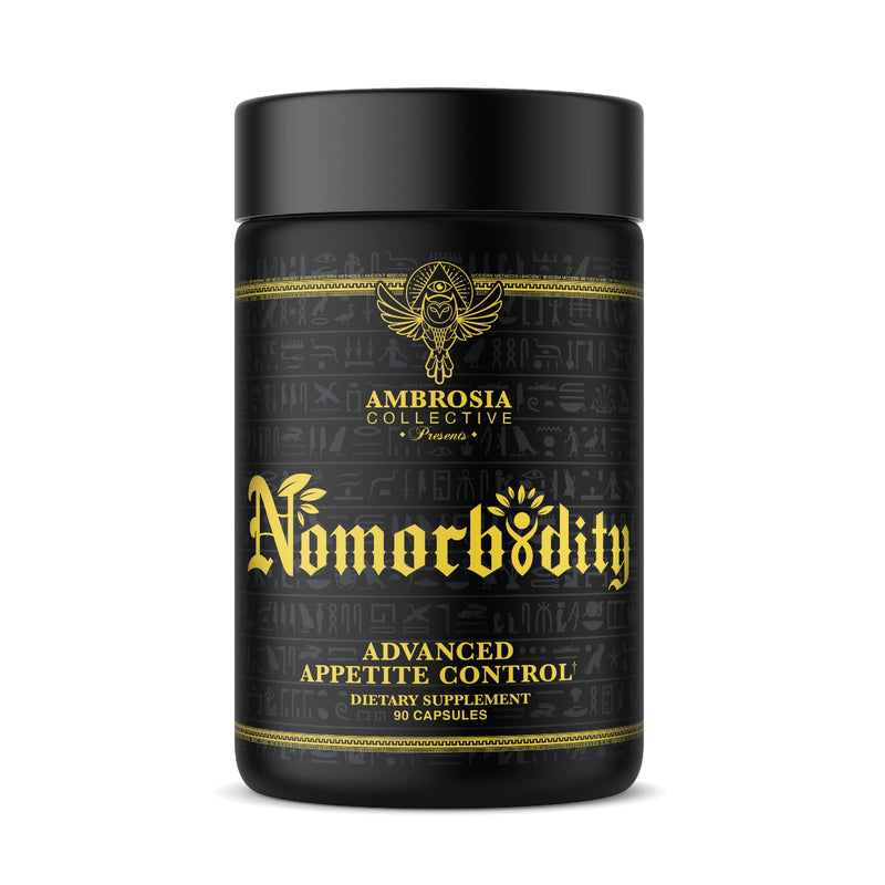 [Australia] - Ambrosia Nomorbidity Advanced Appetite Control & Hunger Management Formula | Appetite Suppressant & Mood Support with KSM-66 Ashwagandha, Garcitrin, and Thinogen 