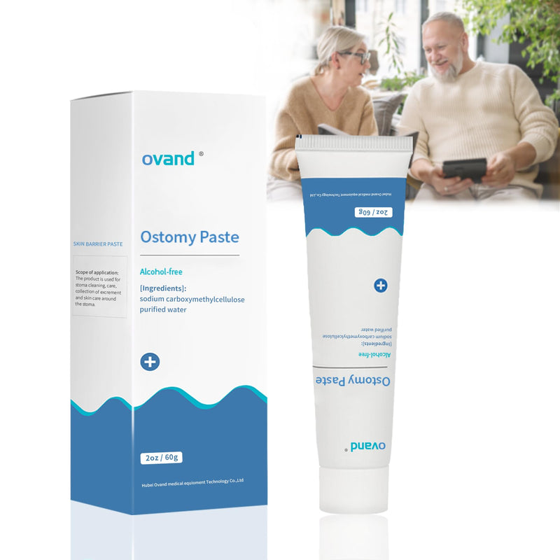[Australia] - Ostomy Paste, No-Sting Skin Barrier Paste, Ostomy Filler Paste for Ostomy-Colostomy-Ileostomy, 2.1 Oz Tube (4 Tube) 