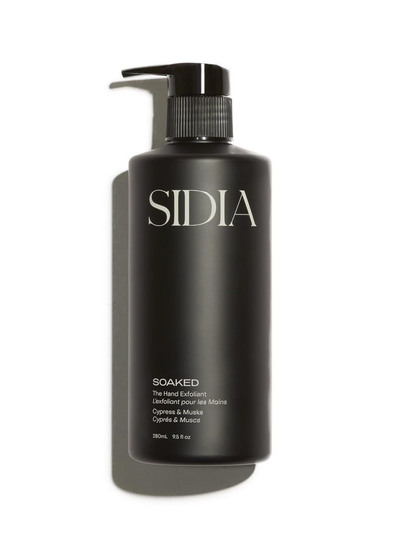 [Australia] - SIDIA - Soaked: The Hand Exfoliant | Cruelty-Free, Plant-Based, Clean Beauty (9.5 oz | 280 mL) 9.5 Ounce (Pack of 1) Multicoloured 