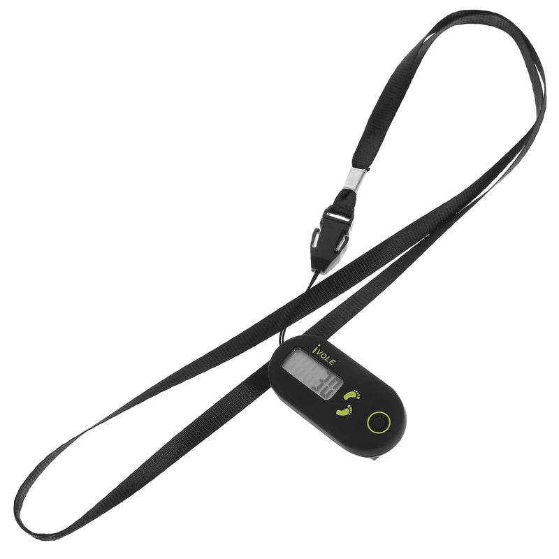 [Australia] - Kisangel Digital Counter Sports Ladder E Clips Step and Calorie Counter Clip on Pedometers Step Tracker Tool Gift Treadmill Black Miss Intelligent Monitor Mini Tools Sports Pocket Tools 