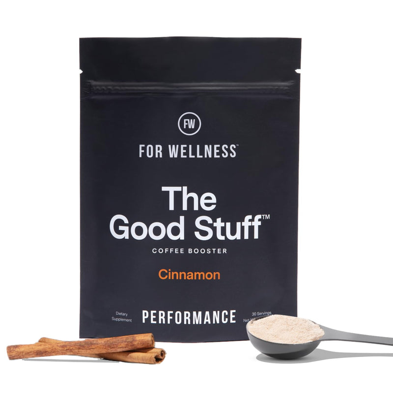 [Australia] - For Wellness The Good Stuff Performance ‚Äì Coffee Booster | Collagen + MCT Powder Supplement with L-Theanine and Antioxidants for Jitter-Free Energy & Stamina | Non-Dairy, Keto-Friendly, 30 Servings Performance Blend - 30 Serving Pouch 
