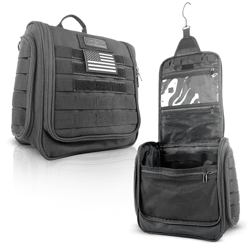 Chef Sac Tactical Toiletry Bag with 10-Pack Knife Guards Included