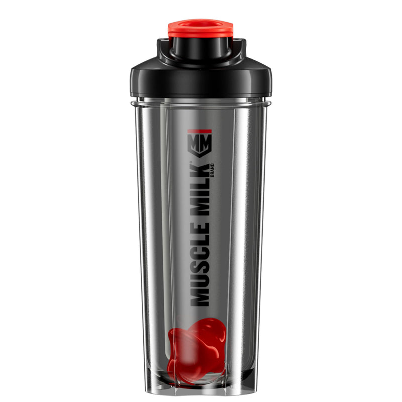 [Australia] - Muscle Milk Transparent Shaker Bottle (12 Pack) 